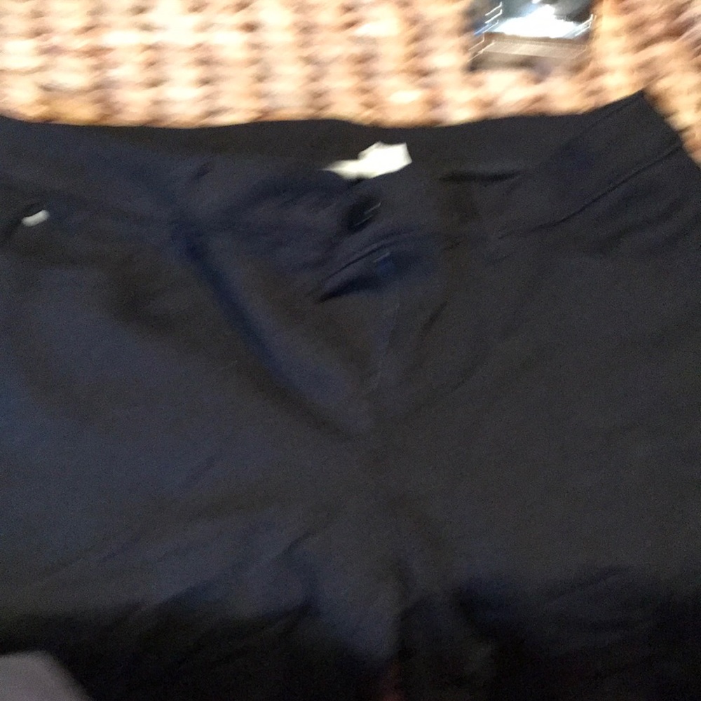 Stretchy black pants